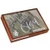 Diesel Whiskey Row Robusto Cigar Sampler 10Ct, wooden box with 10 cigars inside, display of cigar labels on the packaging