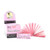 Blazy Susan Pink Blazy Filter Tips 25Ct, pink-perforated filter tips fan display with packaging