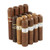 Nub 16-Cigar Collection, assortment of 16 cigars with varying shades and bands, arranged in a cluster.