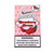 Loose Leaf Premium Whole Leaf 8 Packs of 5, strawberry-flavored herbal wraps with strawberry illustration on pink background.