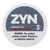 Zyn Nicotine Pouches Smooth 3 Mg 15/5 Tins, round white container with a grey label displaying the ZYN logo, nicotine strength, and warning message.