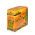 King Palm Wraps King Palm Leaf Cones Cantaloupe Melon 1 1/4 15/3Ct, promotional packaging of natural palm leaf cones with cantaloupe melon flavor in orange and green colors.