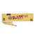 RAW Classic Rolling Papers Cones 70/45, image showing a box of 20 pre-rolled cones along with a few cones placed in front of the box, designed for easy rolling.