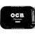 Republic Group OCB Premium Rolling Tray- Medium, black rectangular tray with white OCB Premium logo and text, designed for rolling enthusiasts.