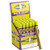 Swedish Match White Owl Blunts Xtra White Grape Cigars 30ct, display of small yellow and purple cigars with a single cigar outside the pack.