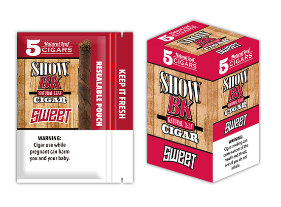 Show BK Cigars Sweet 8 Packs of 5