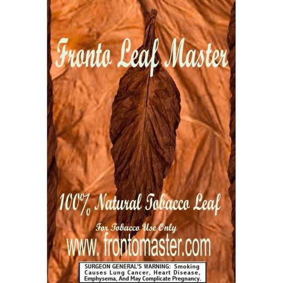 Fronto Leaf Master Cigar Leaf Natural 1Ct, 100% natural tobacco leaf background for cigar rolling.