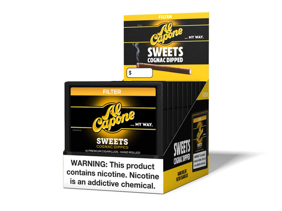Al Capone Sweets Filter Cigarillos
