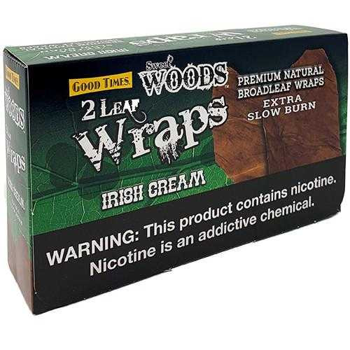 Good Times Sweet Woods Irish Cream Wraps 30 Packs of 2