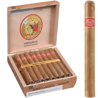 Romeo Y Julieta Vintage #4 Natural Churchill 25 Ct. Box 7.00X48