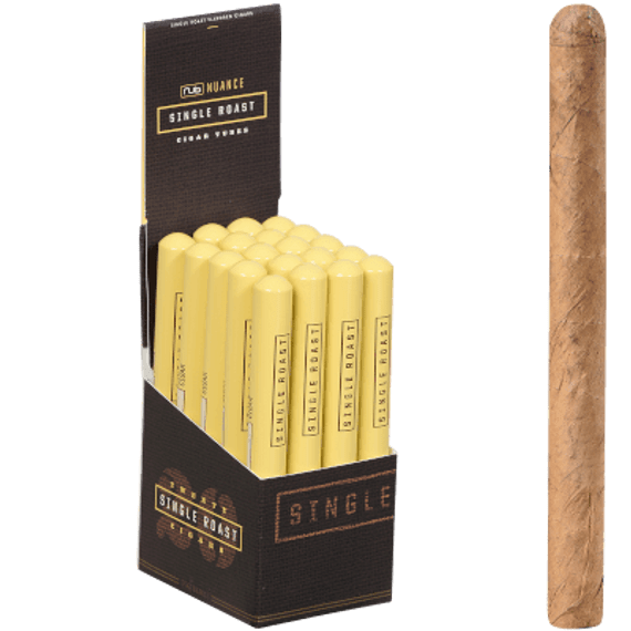 Nub Nuance Single Roast Tubos Cigars 20 Ct. Box 4.75X30