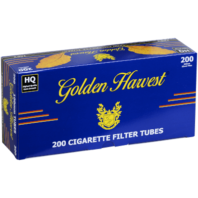 Golden Harvest Blue 100mm Tubes 200Ct. Carton