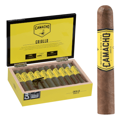 Camacho Criollo Cigar Robusto 20 Ct. Box 5"X50