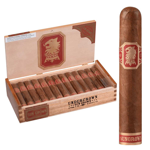 Undercrown Cigars Sun Grown Robusto 25 Ct. Box 5.00X54