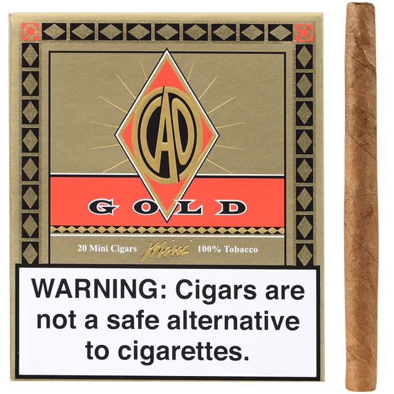 CAO Cigars Gold Label Mini 5/20 Packs 5.00X20
