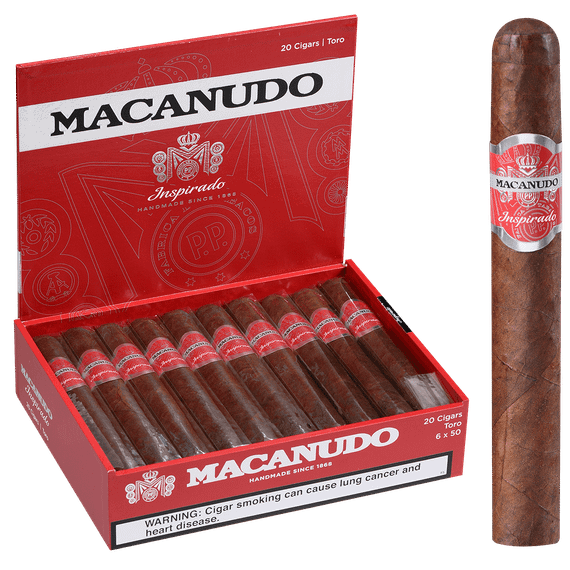 Macanudo Cigars Inspirado Red Toro 20 Ct. Box 6.00x50