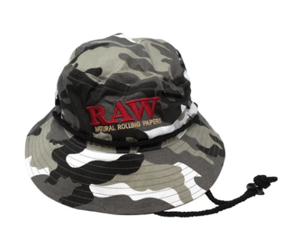 Raw Smokermans Bucket Hat Camo