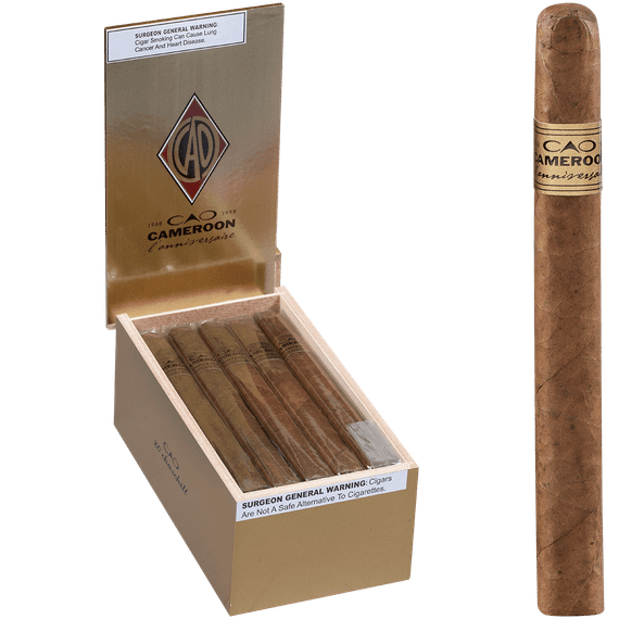 CAO Cigars L'Anniversaire Cameroon Churchill 20 Ct. Box 6.88X48