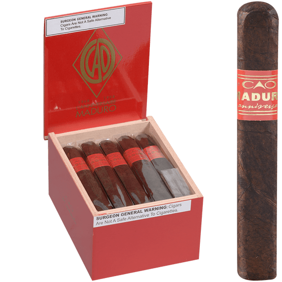 CAO Cigars L'Anniversaire Maduro Robusto 20 Ct. Box 5.00X50