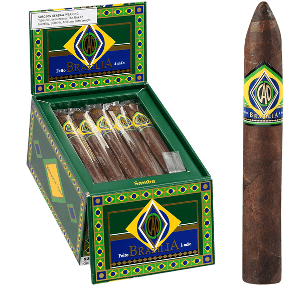 CAO Cigars Brazilia Samba 20 Ct. Box 6.25X54