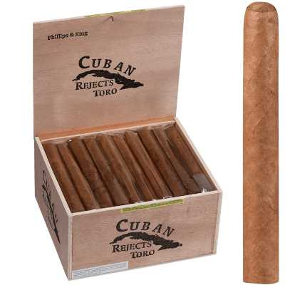 Cuban Rejects Cigars Toro Natural 50 Ct. Box