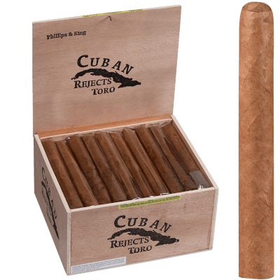 Cuban Rejects Cigars Toro Natural 50 Ct. Box