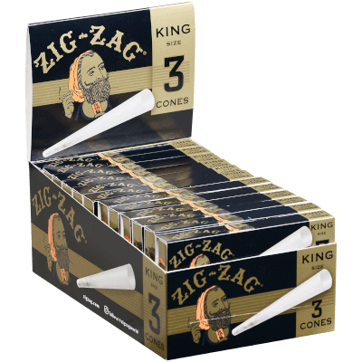 Zig Zag Cone King Size Papers 24 Ct. Box