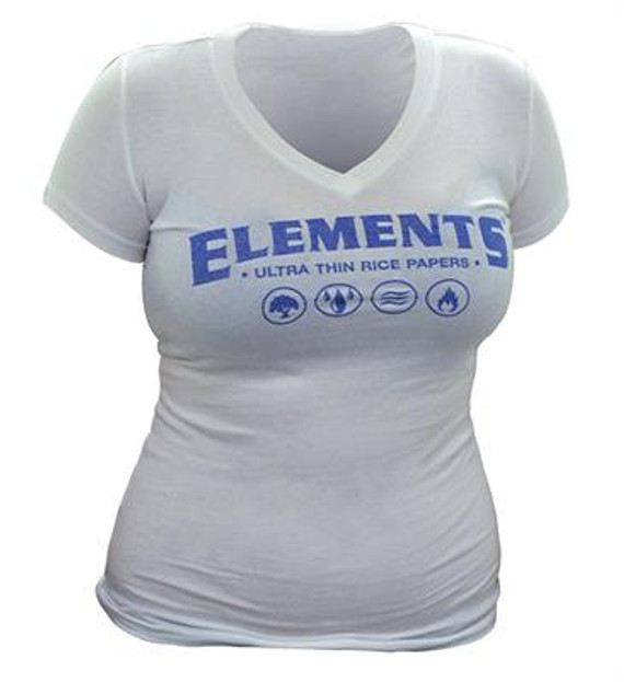 Elements White Ladies Promo Shirt