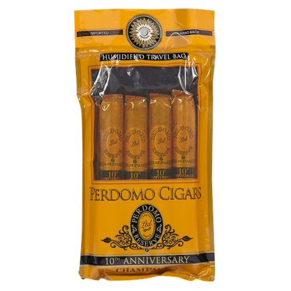 Perdomo 4 Pack Champagne Humidified Cigars Sampler