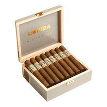 Cohiba Nicaragua N54 Cigars 16Ct. Box, open wooden box displaying 16 cigars neatly arranged with banded wrappers for premium smoking experience.