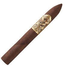 Gurkha Colorado Pyramide No. 2 Cigars 20Ct. Bundle, close-up image of a single cigar with a gold and black band featuring the Gurkha logo and branding.