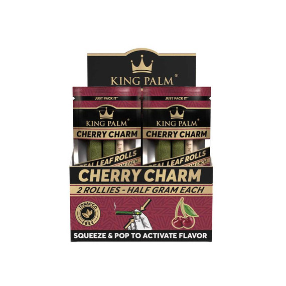 King Palm Rollies Rolls Cherry Charm 20/2Pk
