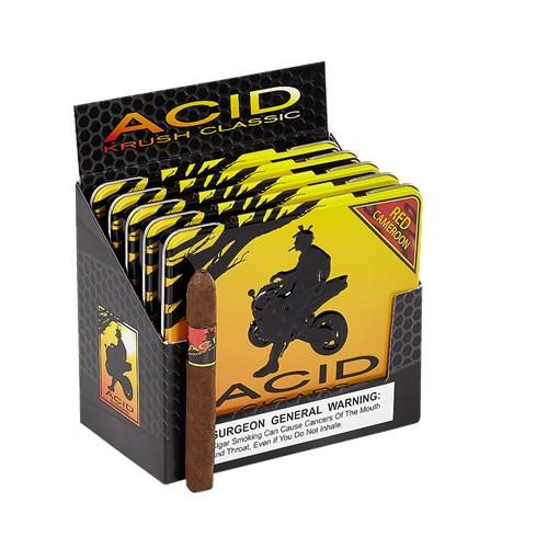 Drew Estate ACID Cigars by Drew Estate Krush Red Cameroon 50Ct, pack of cigars with a box display.