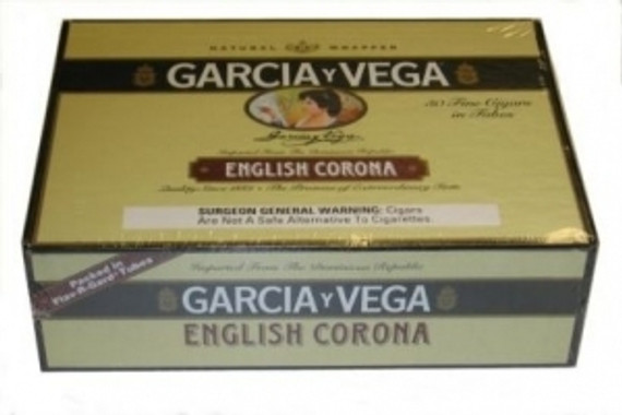 Garcia Y Vega English Corona Cigars Box
