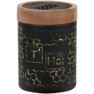 V Syndicate Smartstash Thc Elemental Yellow Small 3.5" Container
