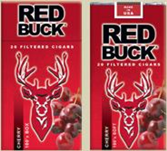 Red Buck Filtered Cigars Cherry