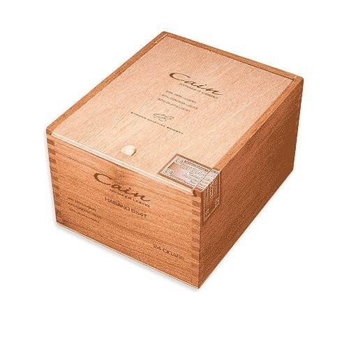 Oliva Cigars Cain by Oliva Double Toro Habano Cigars 24Ct. Box, wooden cigar box with branding and a clear plastic seal