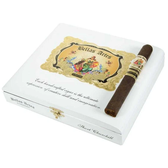 Bellas Artes Maduro by AJ Fernandez Short Churchill Cigars 20Ct. Box