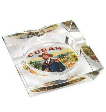 Lotus Cuban Vista Collection Ashtray - Cuban