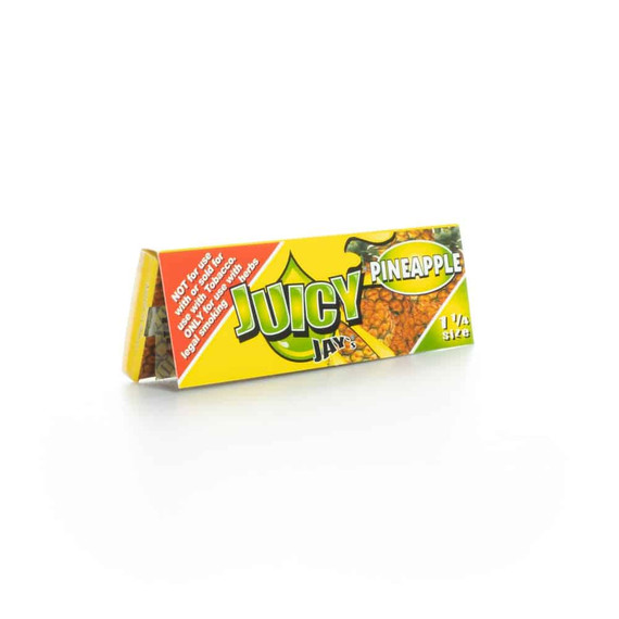 Juicy Jay Rolling Papers Pineapple 1 1/4 24Ct