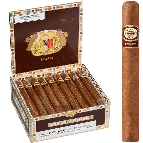 Romeo Y Julieta Habana Reserve Churchill 27 Ct. Box 7.00X54