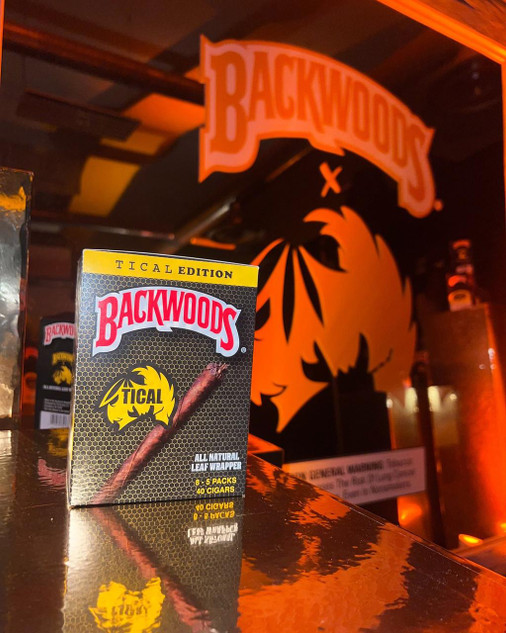 Backwoods Tical Edition Cigars, limited edition pack of 8/5 packs, natural leaf wrappers with 40 cigars in total.