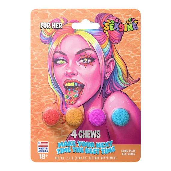 Sex9ine Chews for Her 4Ct