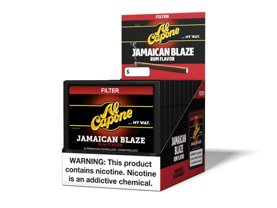 Al Capone Jamaican Blaze Filter Cigarillos