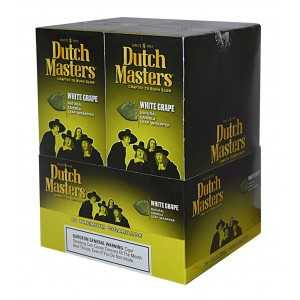 Dutch Masters Cigarillos White Grape Foil 20 Pouches of 3