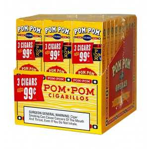 Pom Pom Foil Cigarillos Sweet Pack 30/3