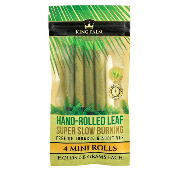 King Palm Hand Rolled Leaf Wraps - Mini 4PK