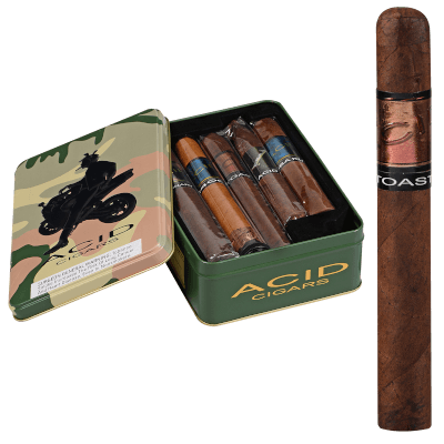Acid Collector's Tin Cigar Sampler 12 Ct. Box