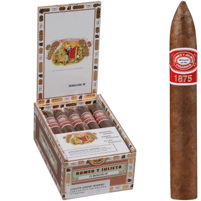 Romeo Y Julieta 1875 Seleccion IV 15 Ct. Box 6.12X54