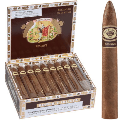 Romeo Y Julieta Habana Reserve Belicoso 27 Ct. Box 6.12X52